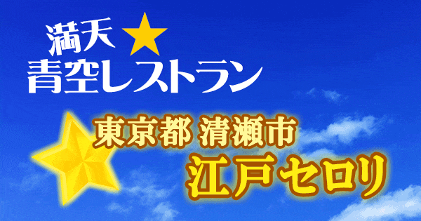 青空レストラン 東京 清瀬市 江戸セロリ