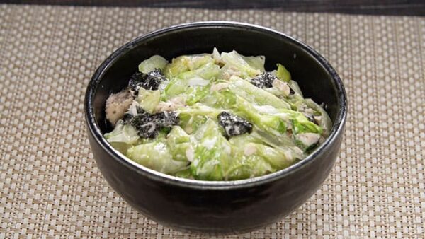 相葉マナブ レタスの和風コールスロー丼