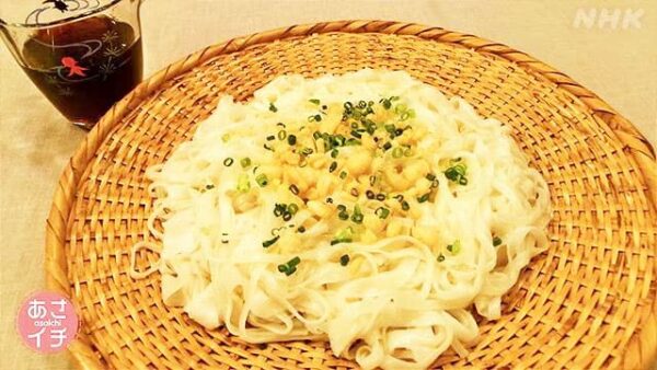 あさイチ みんな！ゴハンだよ 作り方 材料 レシピ 手作りめんつゆ 冷しうどん