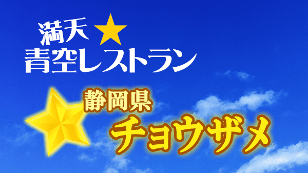 青空レストラン 静岡県 チョウザメ