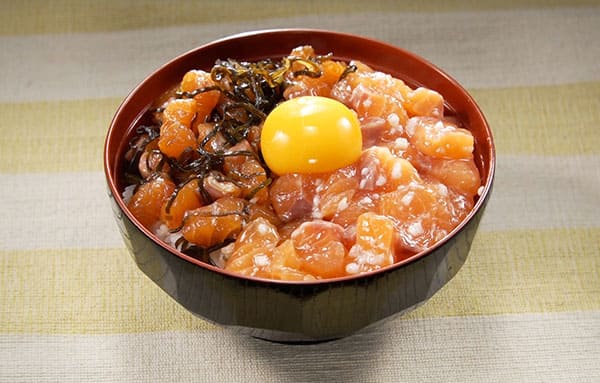 相葉マナブ サーモンの2色丼